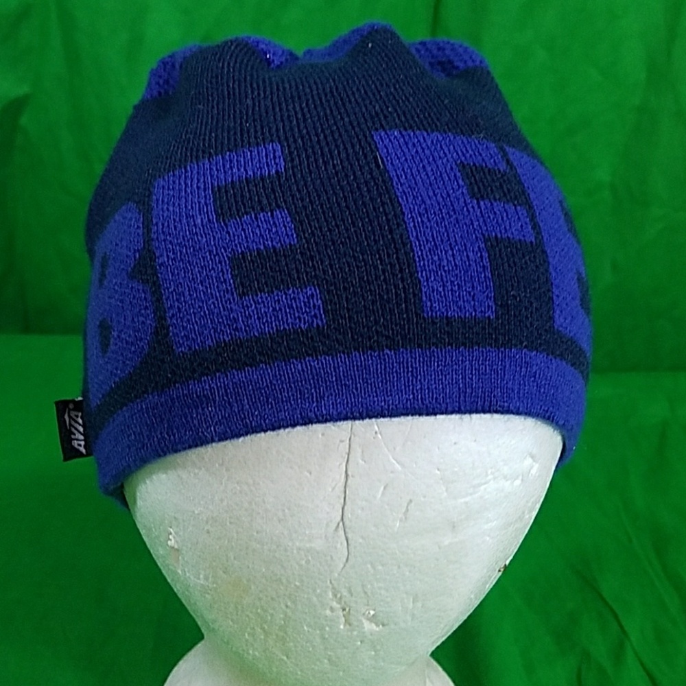 Avia Be Fearless Hat Knit Vented Beanie Cap